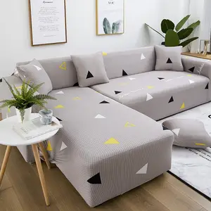 Housse Canape弹性l形沙发沙发套床单现代cokridivano 3 Posti组合沙发套