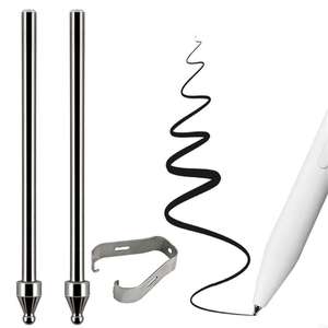 Puntas de repuesto de alta sensibilidad para <span class=keywords><strong>Samsung</strong></span> <span class=keywords><strong>Tab</strong></span> S 7/<span class=keywords><strong>8</strong></span>/9 1 pieza/2 uds/3 uds/5 uds puntas de lápiz de Metal de punta fina bolígrafos Stylus compatibles - Product Image 2