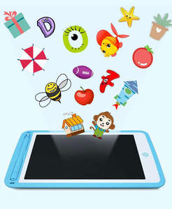 12 Inch Kleurrijke Schrijfbord Tekentafel Met Een Klik Op Efficiënte Verwijdering Lcd-Schrijftablet - Product Image 3