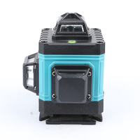 Niveau laser autonivelant TRILUSI DSH 4D à lumière verte, 5 points, ligne de 2 mm, qualité DIY et industrielle, alimenté par batterie, ensemble avec garantie d'un an