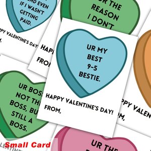 Cartes <span class=keywords><strong>de</strong></span> Vœux Personnalisées pour la Saint-Valentin sur le Thème <span class=keywords><strong>de</strong></span> l'Humour <span class=keywords><strong>de</strong></span> <span class=keywords><strong>Bureau</strong></span>, Enveloppes Drôles pour le Travail, Cartes en Carton Personnalisées pour Collègues, Taille Personnalisée - Product Image 2
