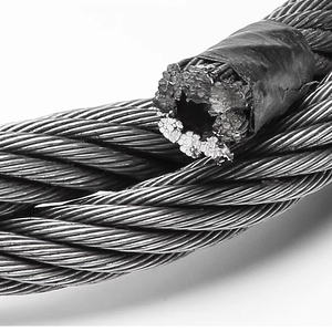 Câble métallique d'ascenseur galvanisé 6mm 8mm 10mm 11mm 13mm 16mm avec âme <span class=keywords><strong>en</strong></span> <span class=keywords><strong>chanvre</strong></span> ou <span class=keywords><strong>en</strong></span> acier - Product Image 2