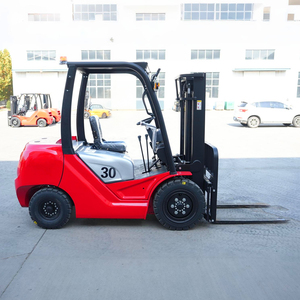 Xe nâng dầu 3 tấn Trung Quốc bán buôn, đạt chứng nhận CE EPA, hệ thống truyền động thủy lực, 4x4, chuyên vận chuyển vật liệu, đang bán - Product Image 2