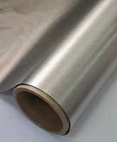 Tissu non tissé conducteur gris EMI ESD à base de fibres de polyester pour la protection des composants électroniques