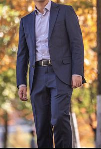 Trajes de negocios transpirables de talla grande para hombre, esmoquin de boda impermeable con <span class=keywords><strong>chaleco</strong></span>, combo de colores oscuros, menos de 100 $ - Product Image 3