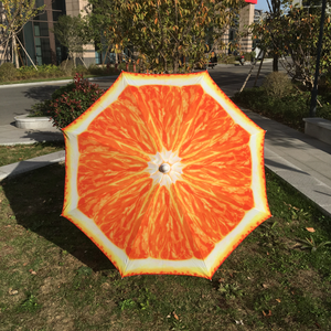 Parapluie de plage de piscine avec cadre en acier et bouton poussoir ouvert Europe pôle personnalisé <span class=keywords><strong>Ricard</strong></span> extérieur Polyester 1.8M mobilier d'extérieur - Product Image 4