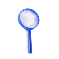 Jouet optique en plastique acrylique HD pour enfant, Mini loupe portative, expérience scientifique, jouet pour enfant