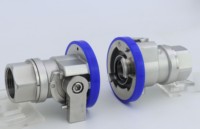 Kopling Katup Interlock Ganda RIGHTPOWER VC88-25 untuk Penggantian Pendingin Cairan Pusat Data untuk FD83