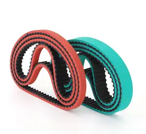 定制尺寸聚氨酯钢丝帘线开放式正时皮带，用于强力传动和皮带