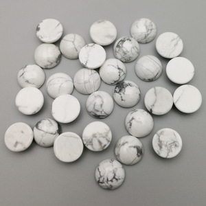 Cabochons de pierres précieuses perles de pierre naturelle 12mm Cabochons ronds en cristal de quartz <span class=keywords><strong>pour</strong></span> boucle <span class=keywords><strong>d</strong></span>'oreille collier bracelet fabrication de bijoux - Product Image 4