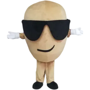 Amazing Sunglasses Potato Mascot Costume Mr Potato Custom Mascot for AD