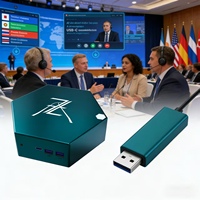Mini PC de Traducción en Tiempo Real, con IA y más de 50 Idiomas, Hub USB-C para Conferencias Internacionales y Guías Turísticos