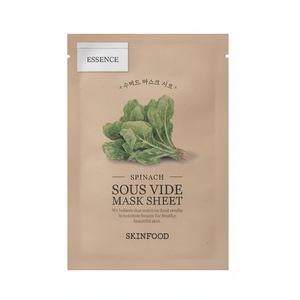 SKINFOOD High Quality Spinach Sous Vide Mask Sheet Premium Facial - Product Image 2