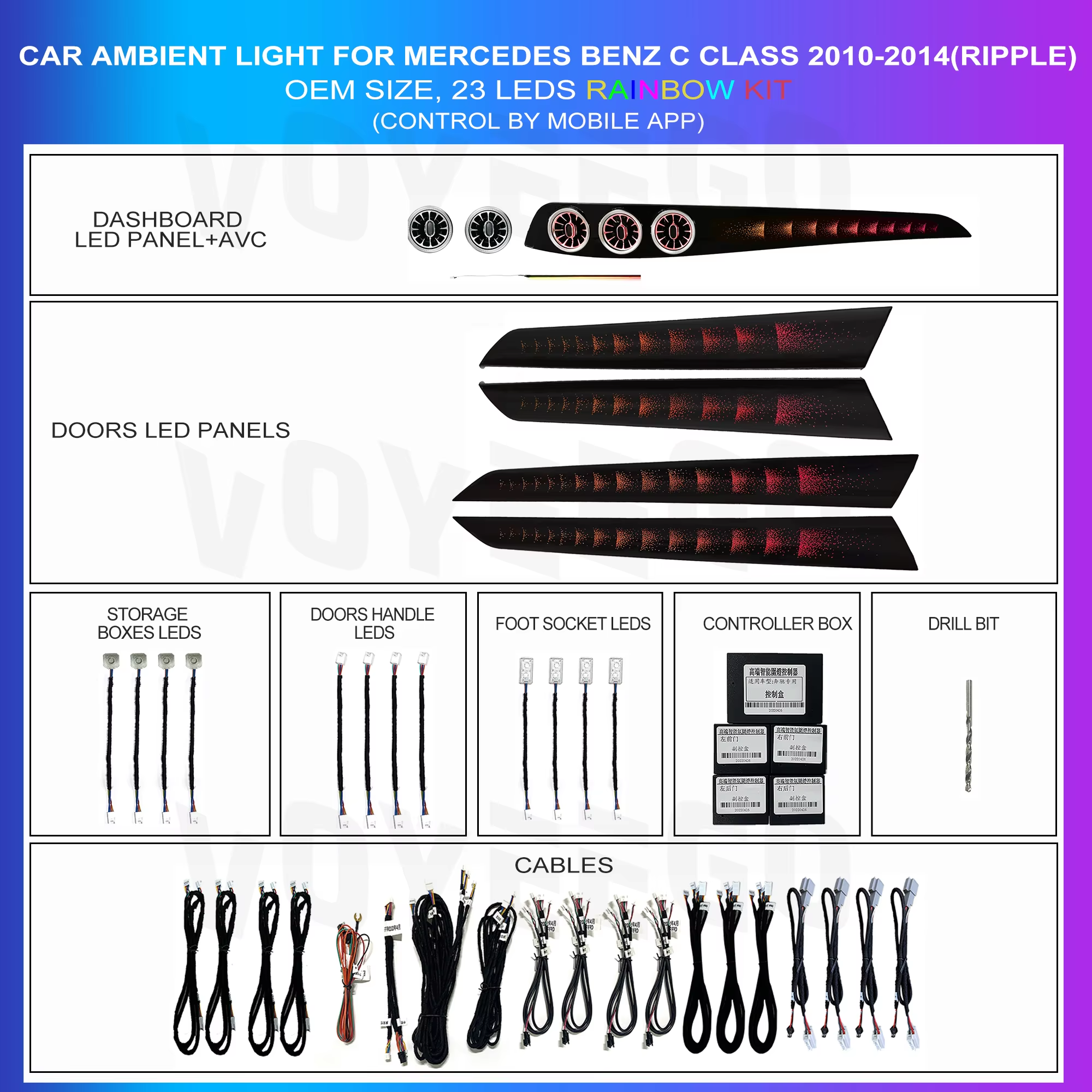 23 LEDS