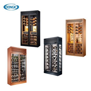 Vitrina Refrigerada de Lujo para Vino Tinto de Grado Comercial, Sistemas de Almacenamiento para Bodega, Refrigerador para Cigarros para Restaurantes y Bares Dgwcm01-eb - Product Image 1