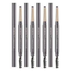 Per MISSHA perfetto Styler sopracciglia matita Auto 0.15g a doppia testa a prova di acqua lunga durata grigio marrone 4 Pack - Product Image 1