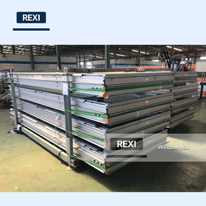 Muro Cortina <span class=keywords><strong>de</strong></span> Vidrio <span class=keywords><strong>de</strong></span> Aleación <span class=keywords><strong>de</strong></span> Aluminio Moderno <span class=keywords><strong>de</strong></span> Primera Calidad con Rotura <span class=keywords><strong>de</strong></span> Puente Térmico y Doble Acristalamiento, <span class=keywords><strong>Fachada</strong></span> Impermeable - Product Image 5