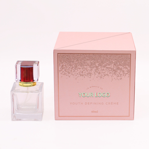 <strong>Manufacture</strong> Custom logo Luxury Mirror Jewelry Makeup <strong>Cosmetic</strong> Wooden Magnetic Box Gift Packaging Perfume Bottle with Box - Product Image 4