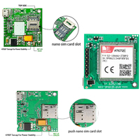 Placa de Desarrollo SIMCom BK-A7672E BK-A7672SA BK-A7672G BK-A7670G 4G LTE Cat 1 con GNSS y BLE Opcionales, Ranura para Nano SIM o Push Nano SIM, USB UART