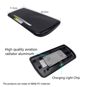 Cargador rápido inalámbrico Qi para BMW Serie 5 2010-2017 | Almohadilla de carga para teléfono de coche inteligente - Product Image 5