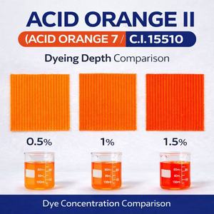 Colorants acides en gros Lie Chen, colorant orange GLN, pigments en poudre jaunâtre-brun pour vêtements en soie, CAS 61968-66-9 - Product Image 5