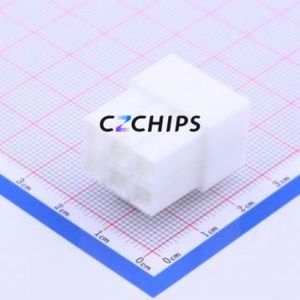 VLP-06V Housing (Wire-to-Board / Wire-to-Wire) P=6.2mm Connector 2x3P 6.2mm VL 2 - Product Image 2