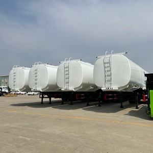 Remolque Cisterna de Combustible de 50000L, 3 Ejes, Semirremolque Cisterna para Líquidos Peligrosos y Mercancías Peligrosas - Product Image 5