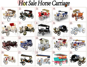 Carruaje Eléctrico Personalizado para Eventos Especiales, Limusina Turística Blanca de 2 Filas con Esculturas - Product Image 4