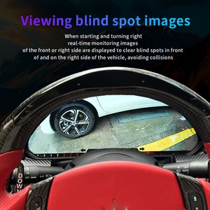 Écran haute définition de 12,3 pouces avec plusieurs interfaces utilisateur colorées pour Maserati GranTurismo GT 2007-2017, Carplay, tableau de bord LCD pour voiture - Product Image 4