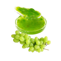 YUECHUANXIANG 1.3KG Emballage Vente Chaude Usine Confiture Concentrée de Vrais Raisins Verts en Sachet Prête à l'emploi Ingrédients pour Bubble Tea