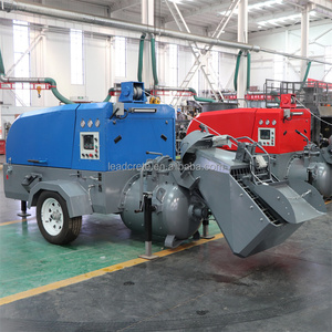 Pompe mélangeuse à béton sec et système de pression d'air pour machine à pomper le béton semi-sèche pour sols - Product Image 2
