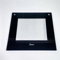 Pantalla de Vidrio Templado Serigrafiado de 0.5-5mm para Puerta de Horno, Electrodoméstico de Cocina, Resistente a Arañazos, Color Pantone Personalizado