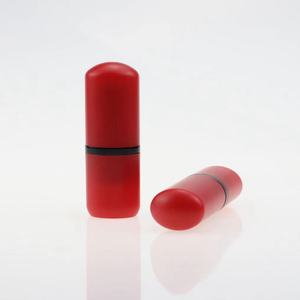 Nuevo tubo vacío de lápiz labial rojo plano único en abundancia para envases cosméticos Contenedores de lápiz labial vintage de 12,1mm - Product Image 6
