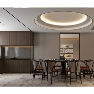 Juego de Muebles de Dormitorio Contemporáneo para Villa, Lujosa Suite Principal para Penthouse, Ideal para Proyectos de Ingeniería Hotelera - Product Image 1