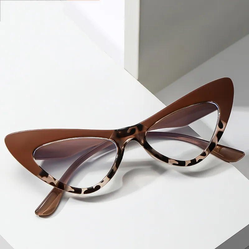 2022 cat eye fashionable optical frames for reading glasses anti blue light glasses latest optical frame design