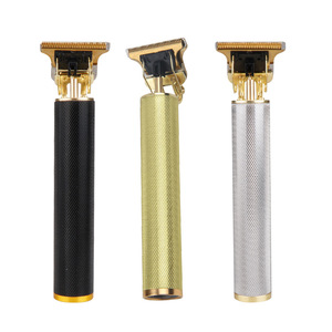 Cortadora de pelo eléctrica al por mayor, máquina de afeitar, cuchilla de acero inoxidable, herramienta de corte de pelo francés con alimentación USB para uso doméstico - Product Image 1