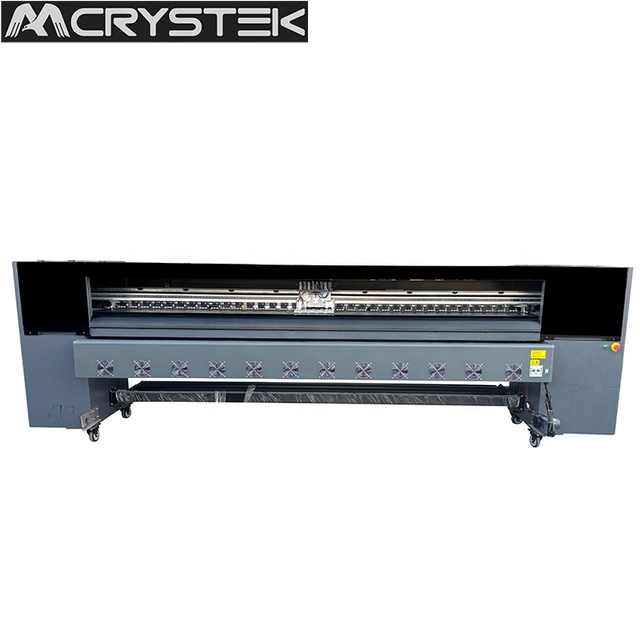 3.2m Digital Printer 10 Feet Konica 512i 1024i Printhead Outdoor Flex Banner Large Format Flora Solvent Printer