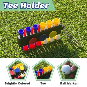 Kit Esencial de Golf Personalizado, Kit de Limpieza de Palos de Golf, Herramienta de Reparación de Divots, Accesorios de Golf para Hombre, Paquete de Entrenamiento Deportivo de Golf - Product Image 4