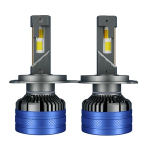 Ampoule de phare K68 120 Watt à tube de cuivre unique 3000k+4300k+6000k, phare LED automobile blanc et jaune pour voiture - Product Image 4