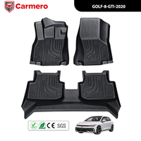 Alfombrillas de Coche TPE Impermeables y Resistentes a la Suciedad, Fáciles de Limpiar, para Volkswagen Golf 8 GTI 2020, Gran Venta