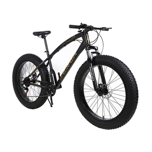 Bicicleta de montaña híbrida de acero de alto carbono de 26 \ "y 21 velocidades a precio de fábrica MTB Fat Tire para hombres - Product Image 3
