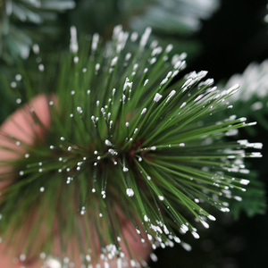 Cao Cấp Sang Trọng PET PVC Hỗn Hợp Cây Giáng Sinh Với Thông Cone Kim Cho Giáng Sinh Trang Trí Đồ Trang Trí - Product Image 4