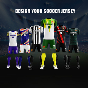 Kustom Jersey sepak bola pria Jersey tim sepak bola tersublimasi Set Maillot De Jersey sepak bola kustom - Product Image 6