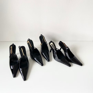 Sandalias al por Mayor con Punta en Pico y Tacón Alto para Mujer, Sandalias 2024, Chanclas con Diamantes, Zapatos Elegantes y Sensuales - Product Image 4