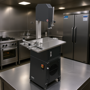 Scie à viande électrique Vevor 550W en acier inoxydable, outil de découpe d'os pour cuisine commerciale - Product Image 2