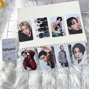 8 piezas/set Tarjetas musicales especiales KPOP Arirang BT Idol JK V SUGA JIMIN JIN RM <span class=keywords><strong>J</strong></span>-hope CORT Mini Álbum GREENGREEN Postales para Fans - Product Image 5