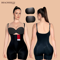 Bodysuit Gainant Rembourré Sans Couture Rehausseur de Hanches et Fesses Lisse Ventre Invisible