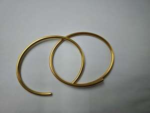 Pulsera con incrustaciones de oro de 18 quilates de lujo de gama alta de estilo de diseñador, joyería de moda de eslabones de cadena de oro de 18 quilates que no se desvanece - Product Image 6