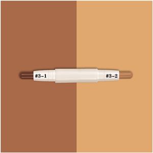 No Logo 3 Couleurs Double Tête Visage Corps Dissimuler <span class=keywords><strong>Correcteur</strong></span> Maquillage Surligneur <span class=keywords><strong>Correcteur</strong></span> Bâton - Product Image 2