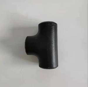 Raccords de tuyauterie de haute qualité en acier au carbone sans soudure, raccord de tuyauterie à souder bout à bout, té égal/té droit - Product Image 4